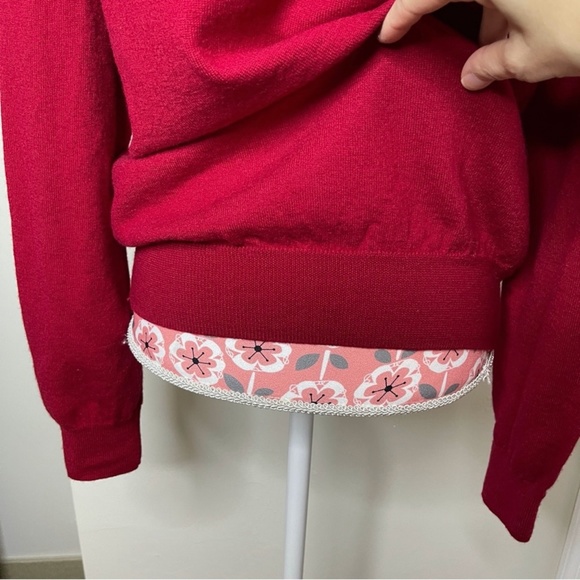 Express Mens Italian Merino Wool Pullover Knit Sweater Large - Picture 4 of 8